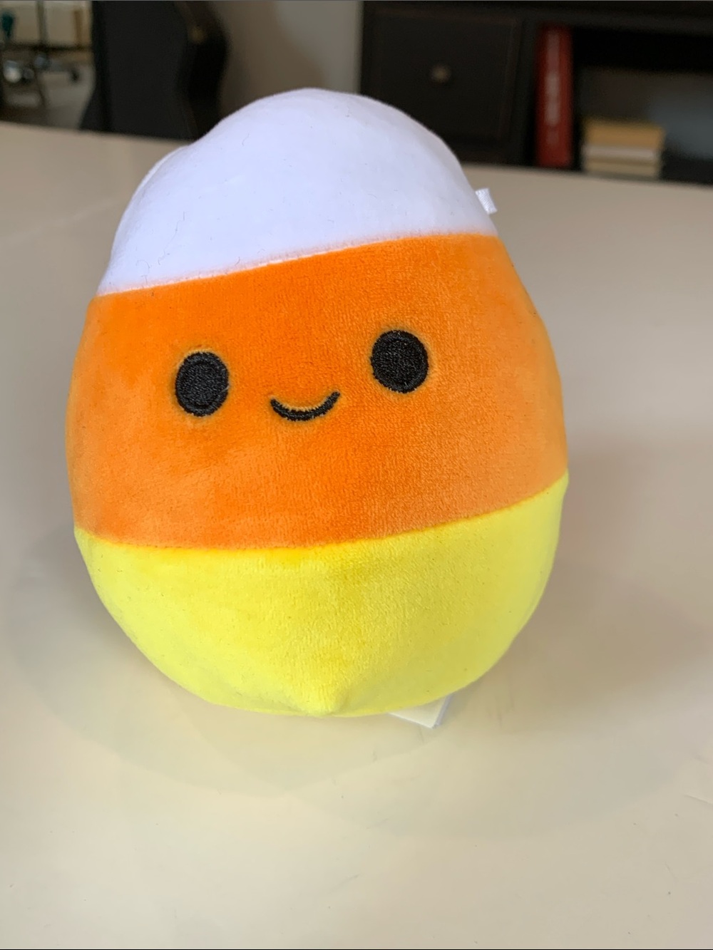 Squishmallows Benny the Candy Corn Bright Plush Stuffed Toy 5” Halloween Fall